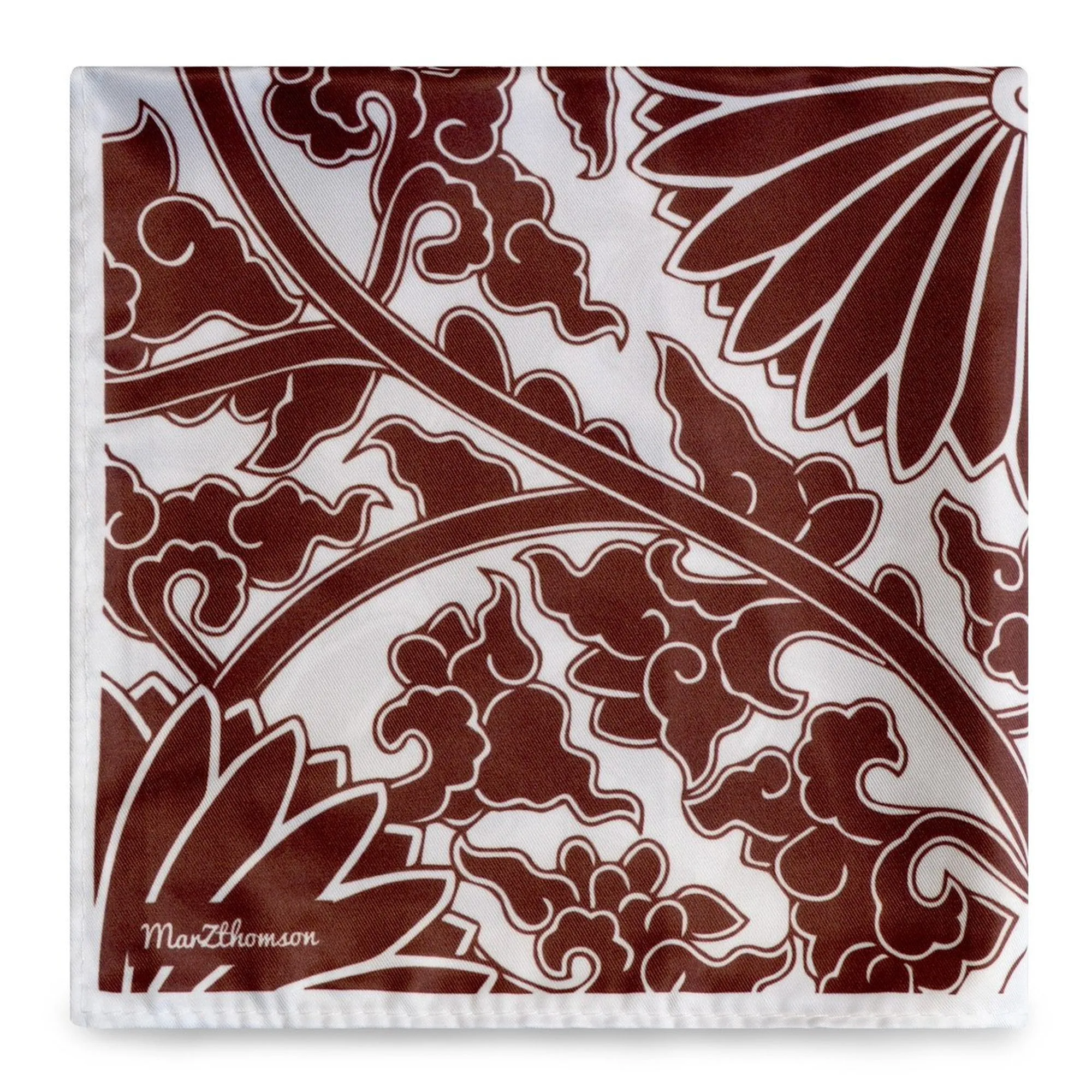 Peranakan Floral Print Pocket Square (Online Exclusive)
