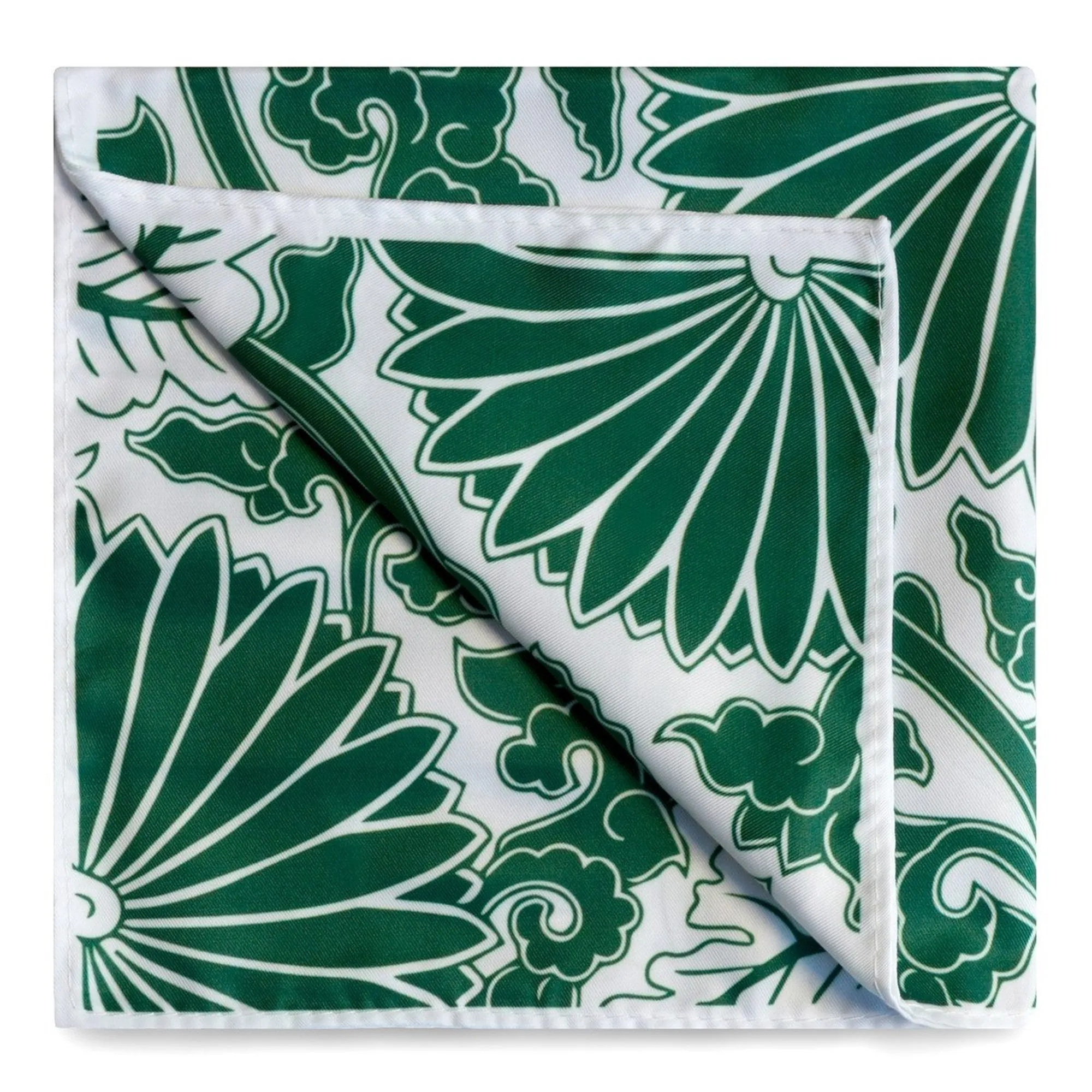 Peranakan Floral Print Pocket Square (Online Exclusive)