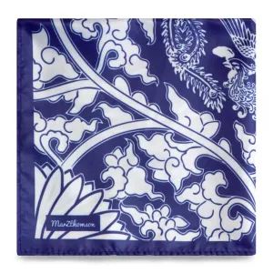 Peranakan Floral Print Pocket Square (Online Exclusive)