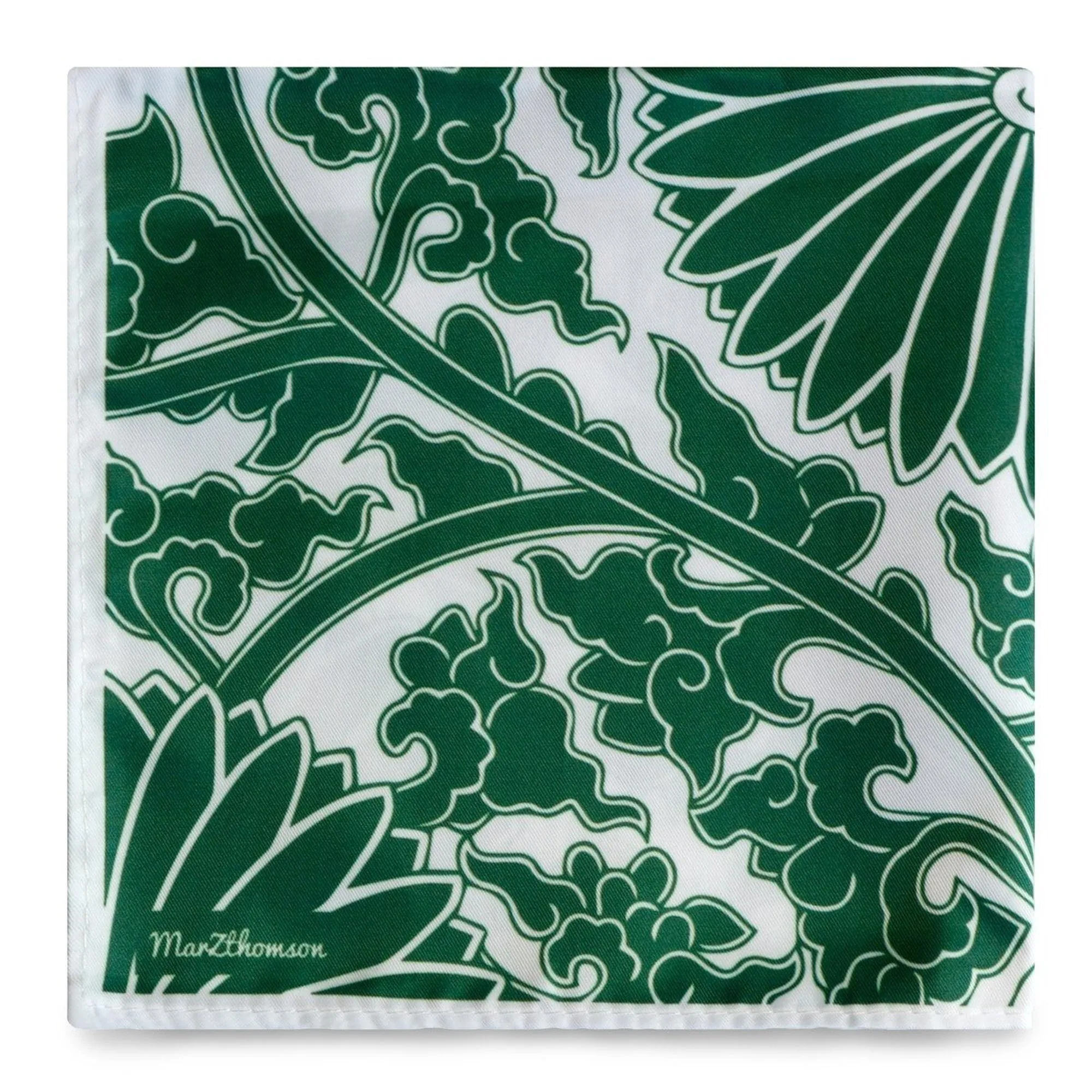 Peranakan Floral Print Pocket Square (Online Exclusive)