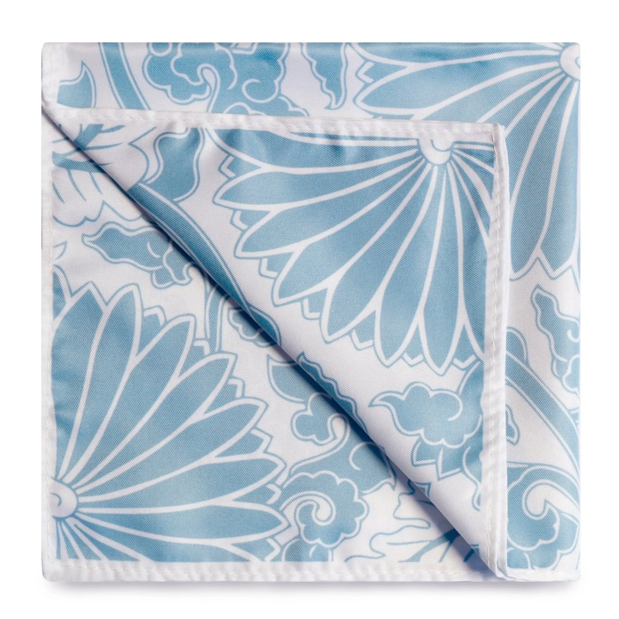 Peranakan Floral Print Pocket Square (Online Exclusive)