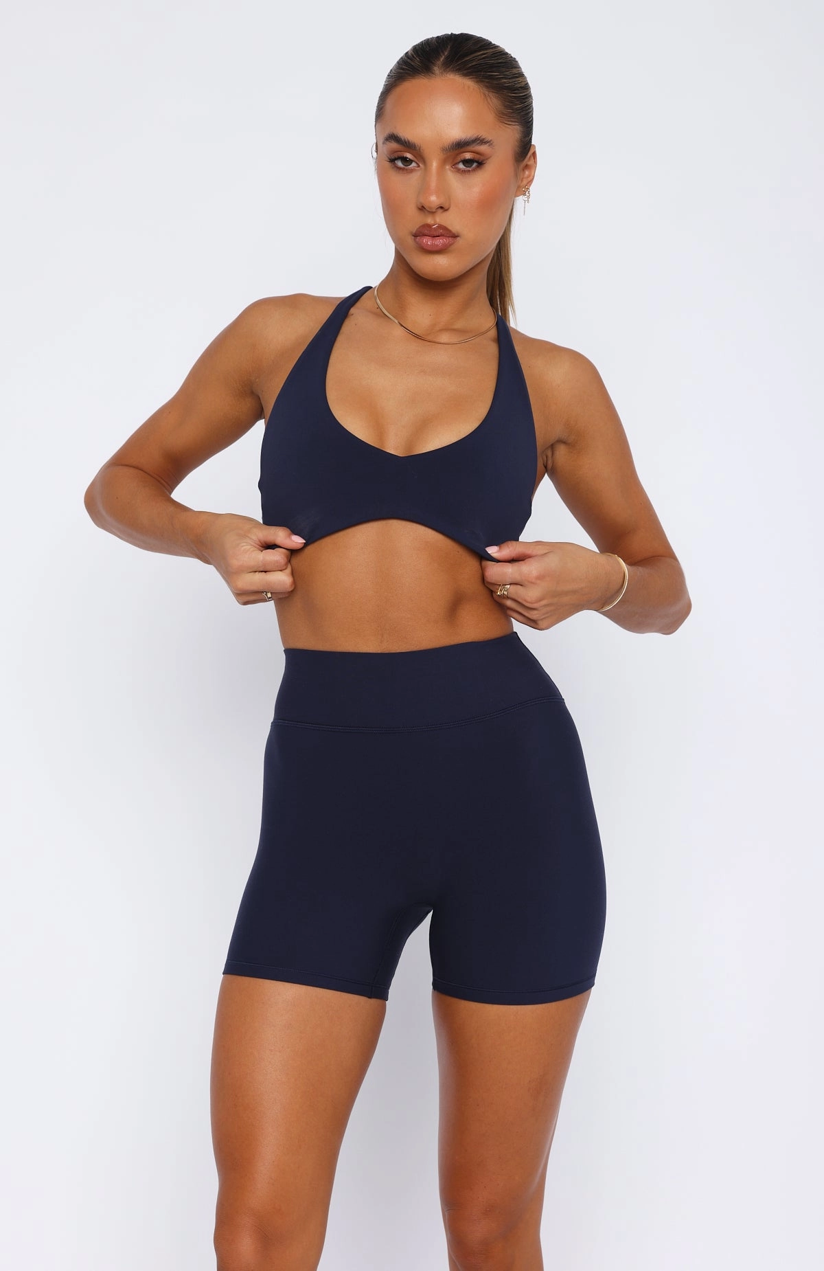 AdjustableClosure Energize Me Sports Bra Navy