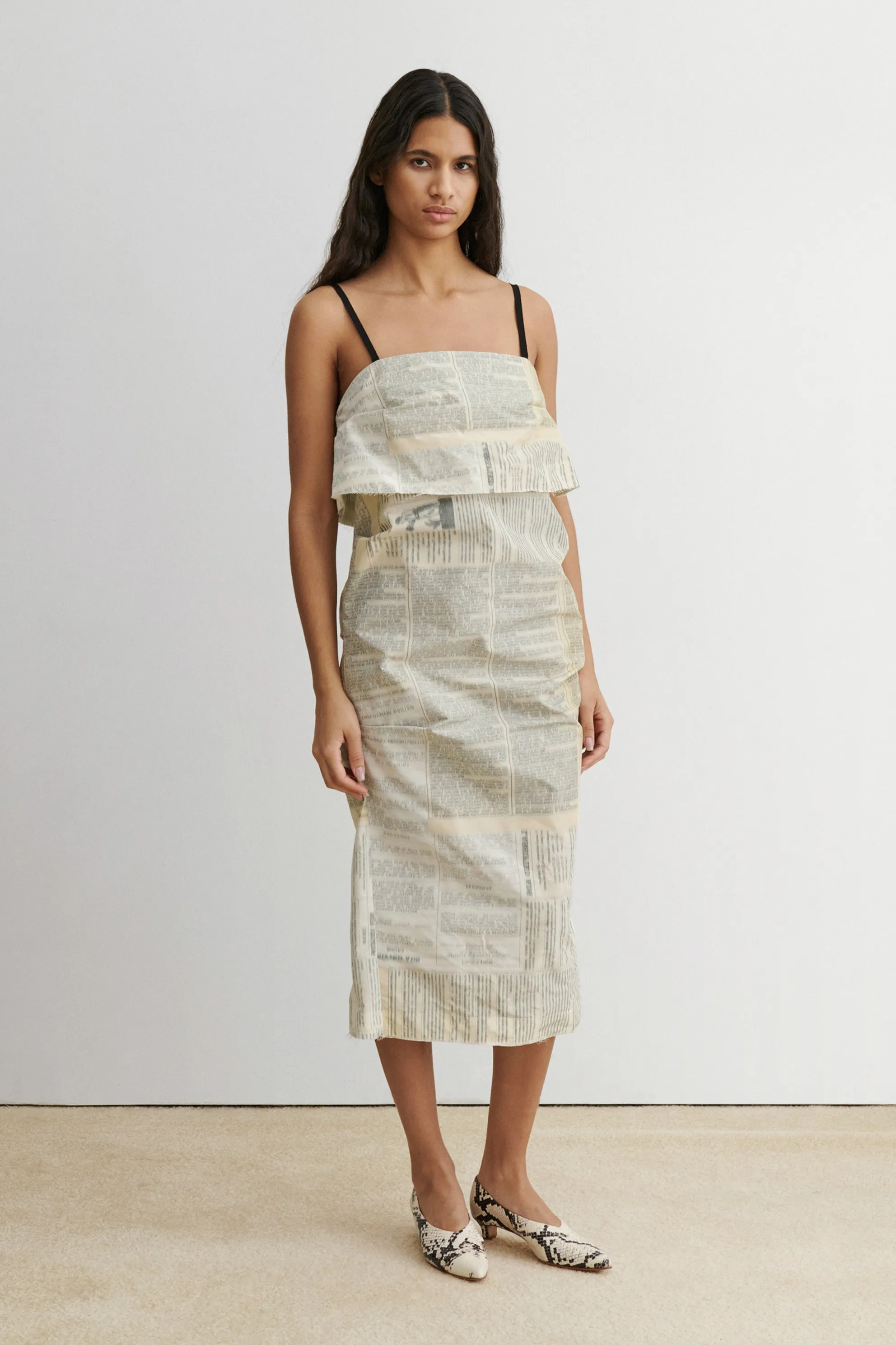 Sleek Tailoring Bolding Dress