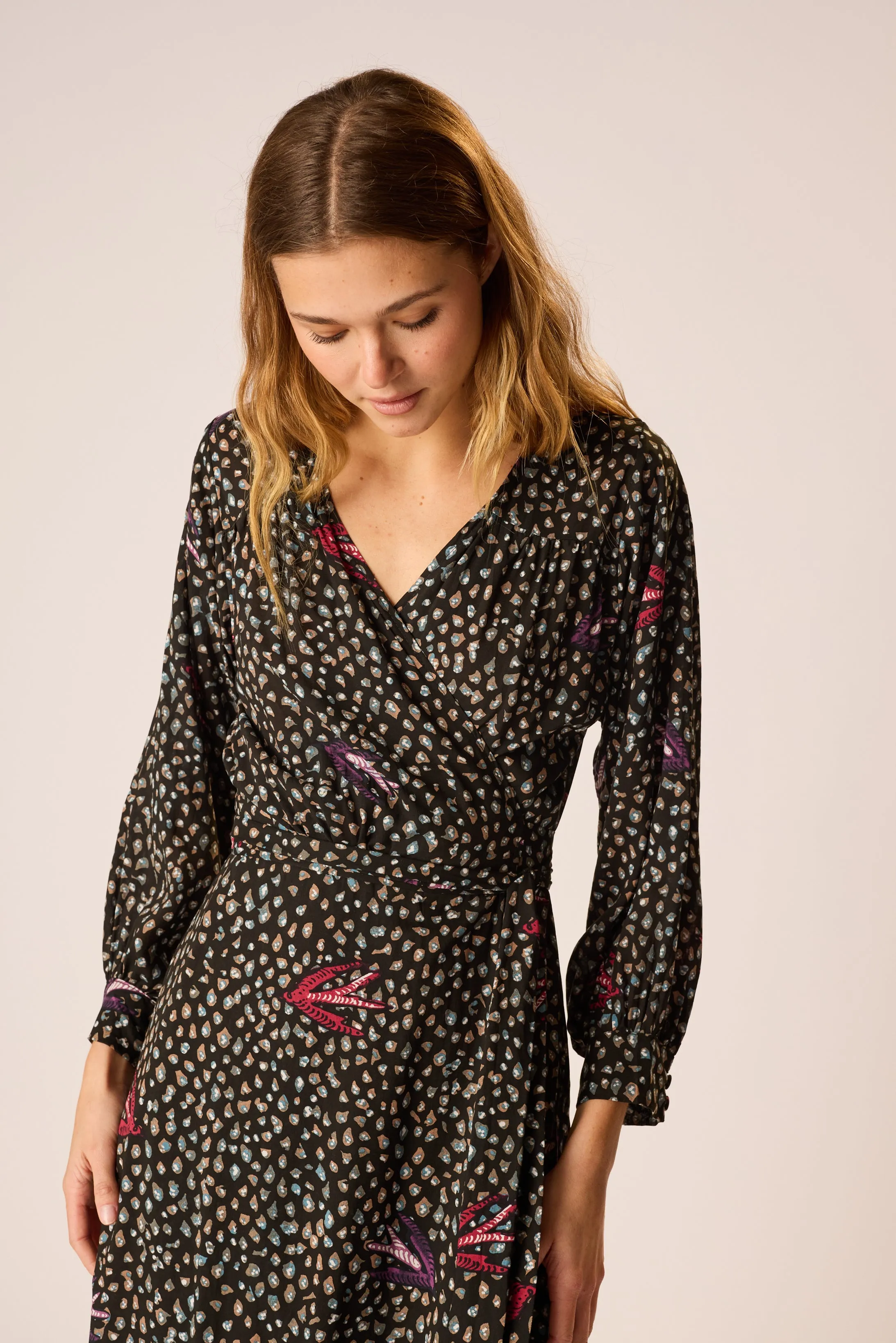 Office Casual KATE LONG SLEEVE MAXI