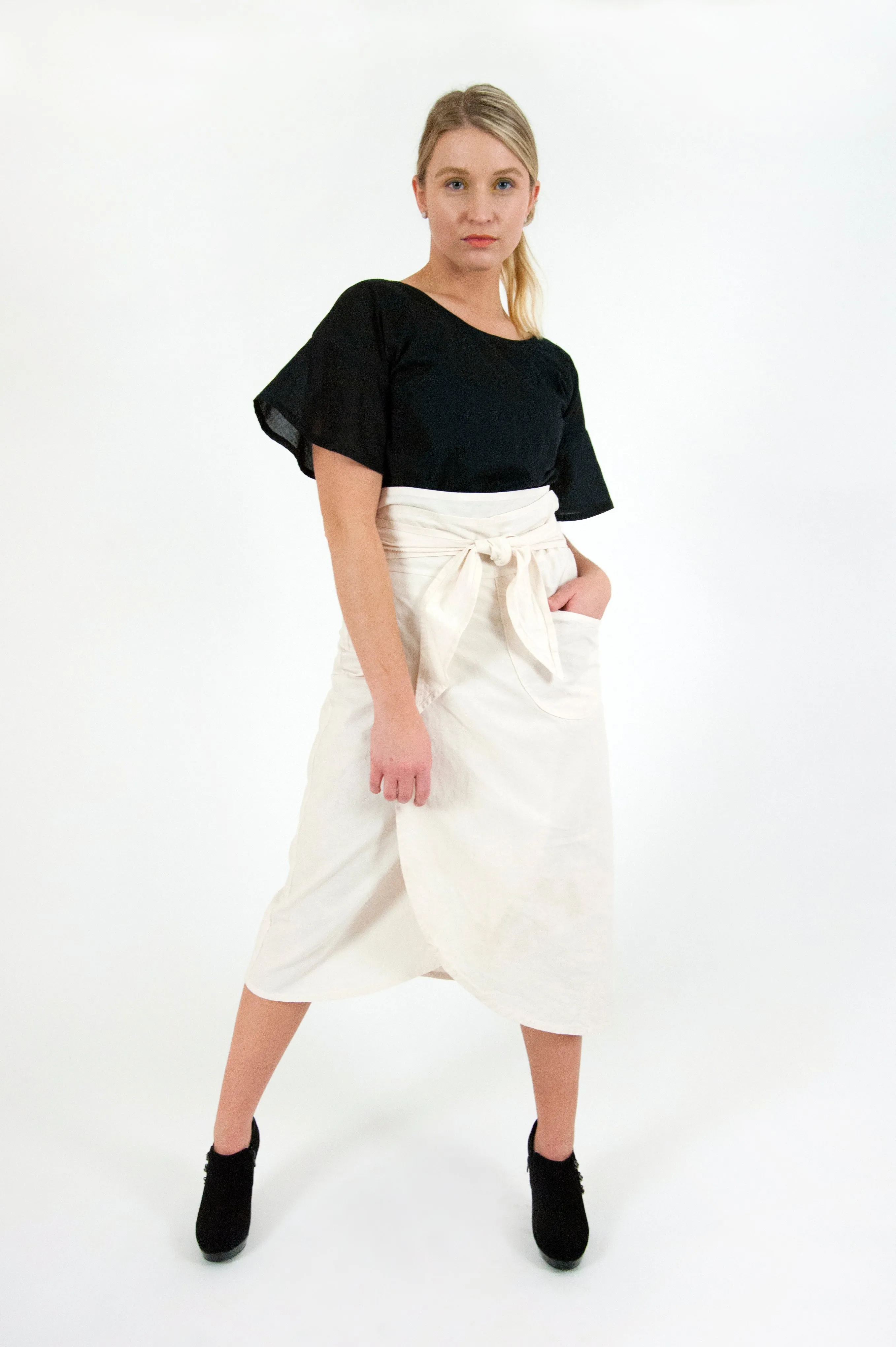 Petal Wrap Skirt