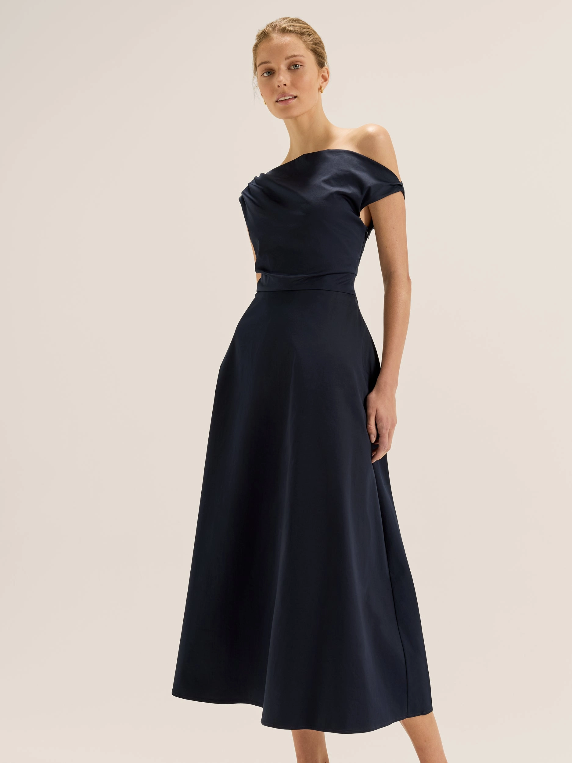 Petal Dress Fall Silhouette