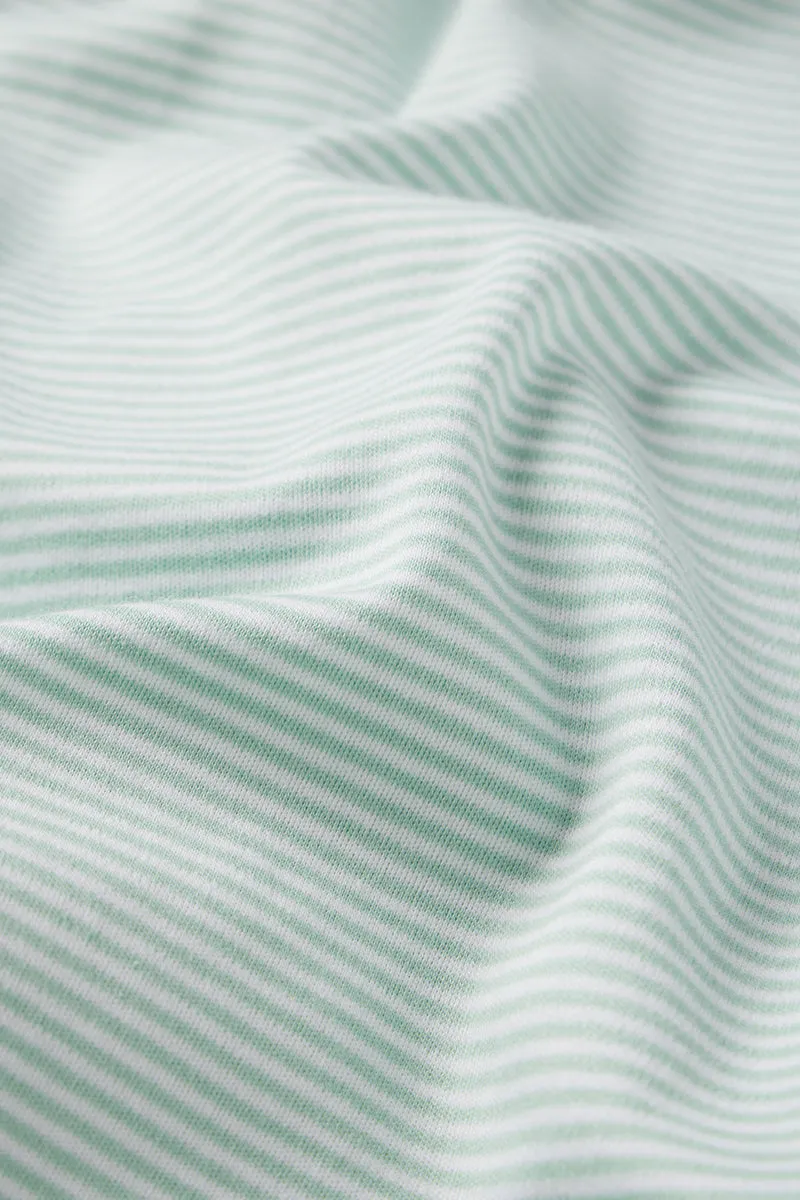 Pima Maternity Nightgown in Parisian Green
