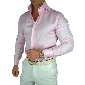 Pink Twill Dress Shirt @ The Vault