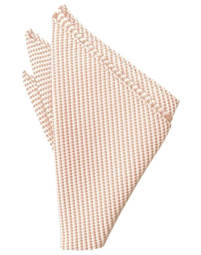 Pink Venetian Pin Dot Pocket Square