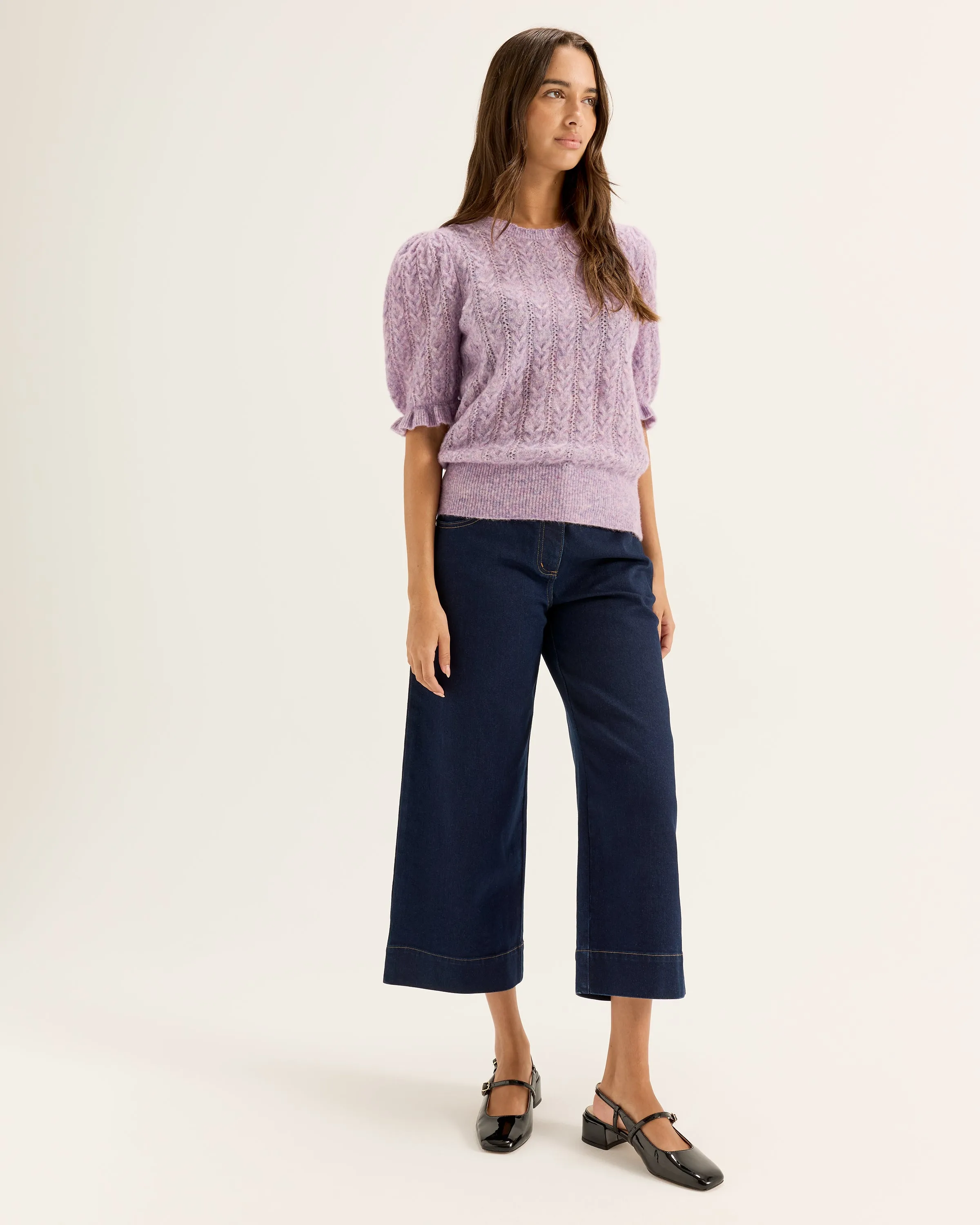 Piper Cropped Jean Warm Fit