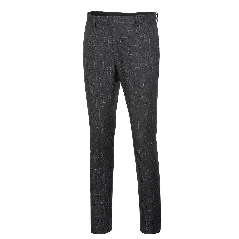 Plaid Men's 3 Piece Slim Fit Suits (MORE COLORS )