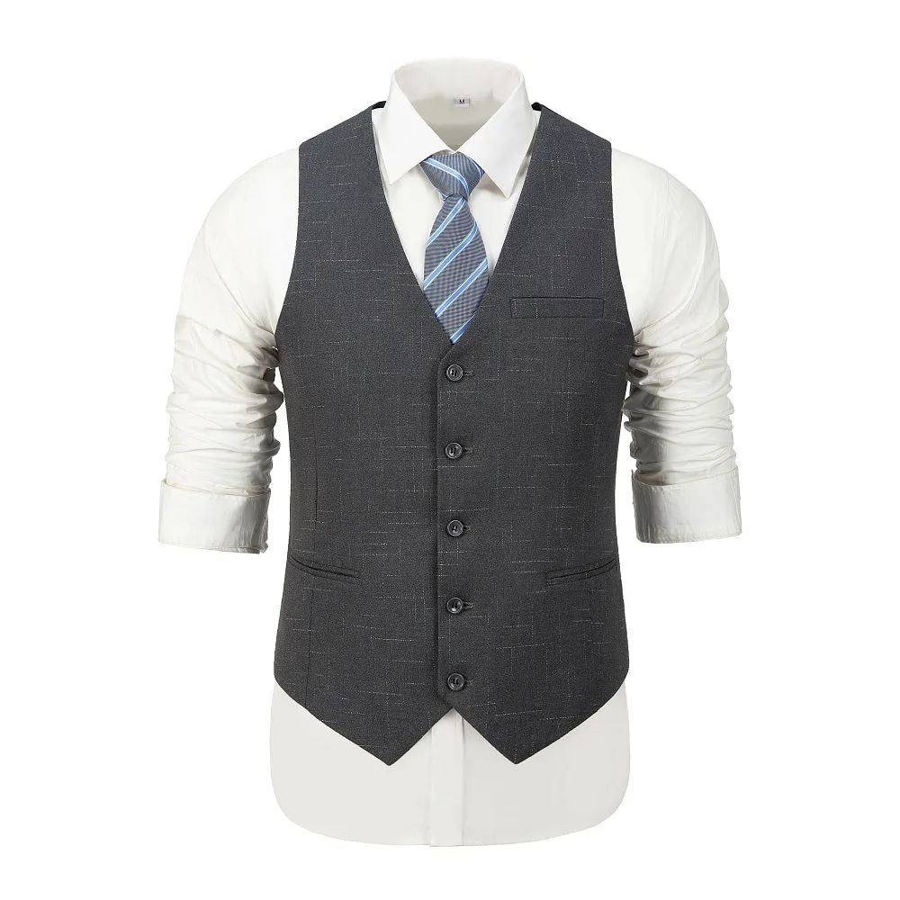 Plaid Men's 3 Piece Slim Fit Suits (MORE COLORS )