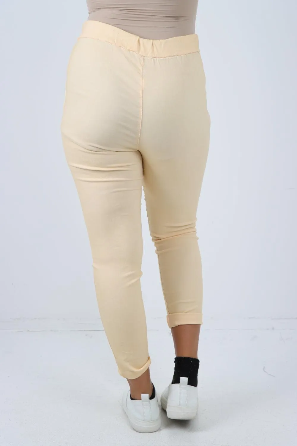 Plain Magic Drawstring Comfort Joggers