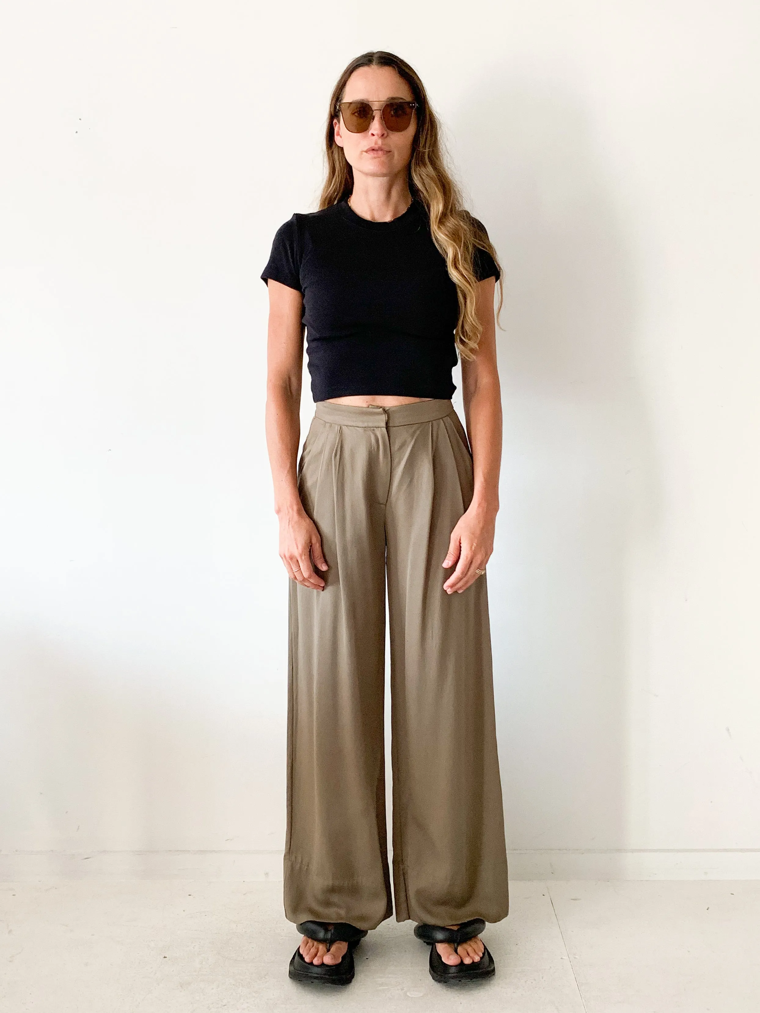 Pleated Trousers
