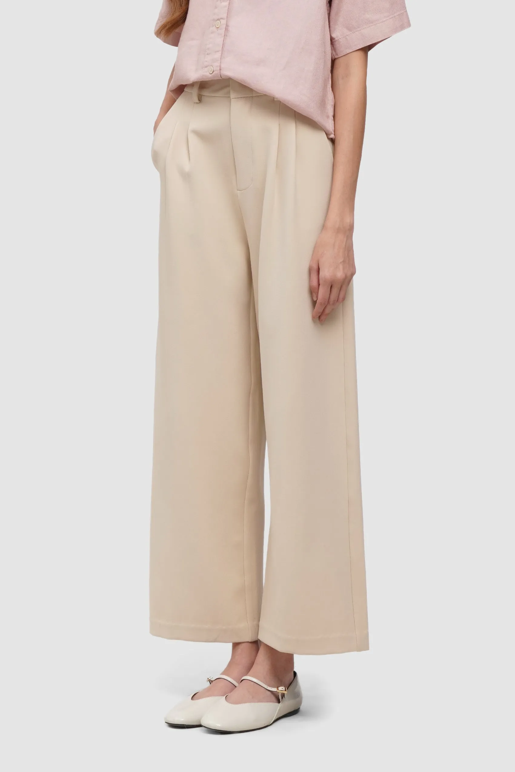 Pleated Trousers
