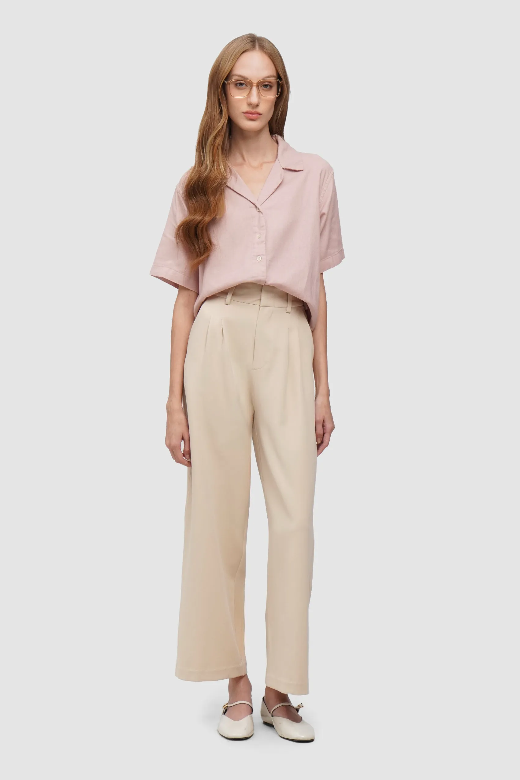 Pleated Trousers