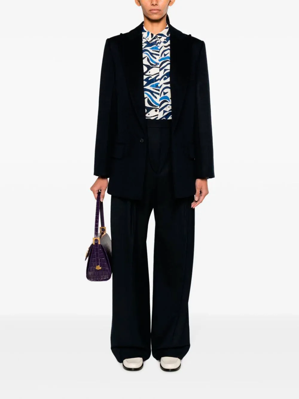 Pleated trousers