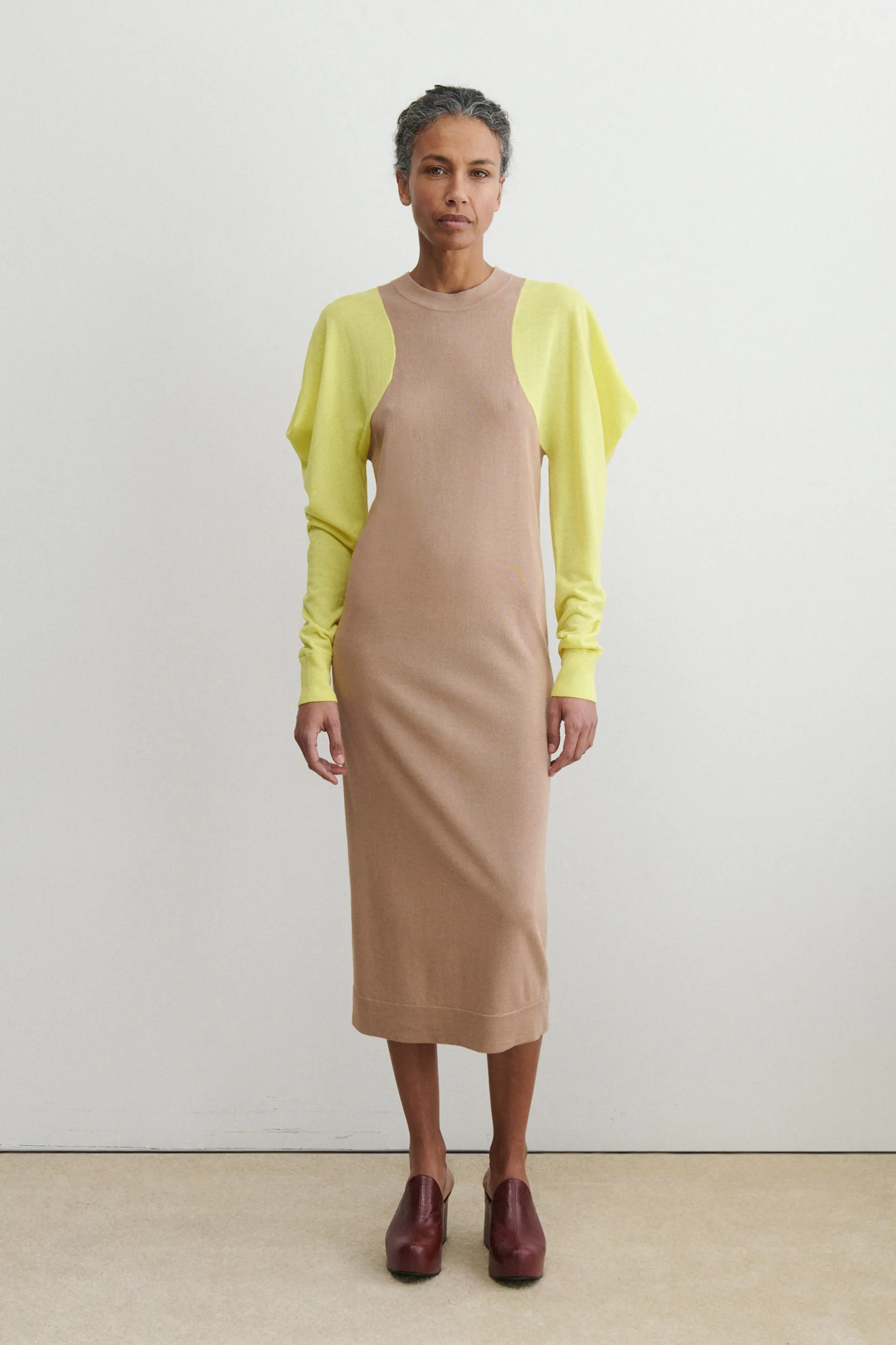 Gathered Skirt Timeless Fit Plym Dress
