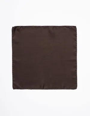 POCKET SQUARE - BROWN