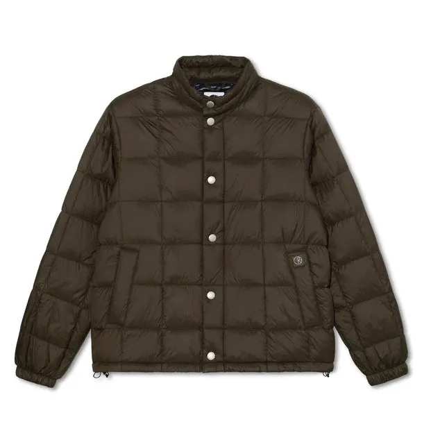 Polar Lightweight Puffer Jacket Brown
