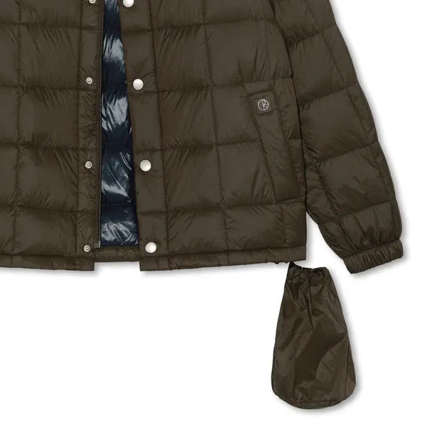 Polar Lightweight Puffer Jacket Brown