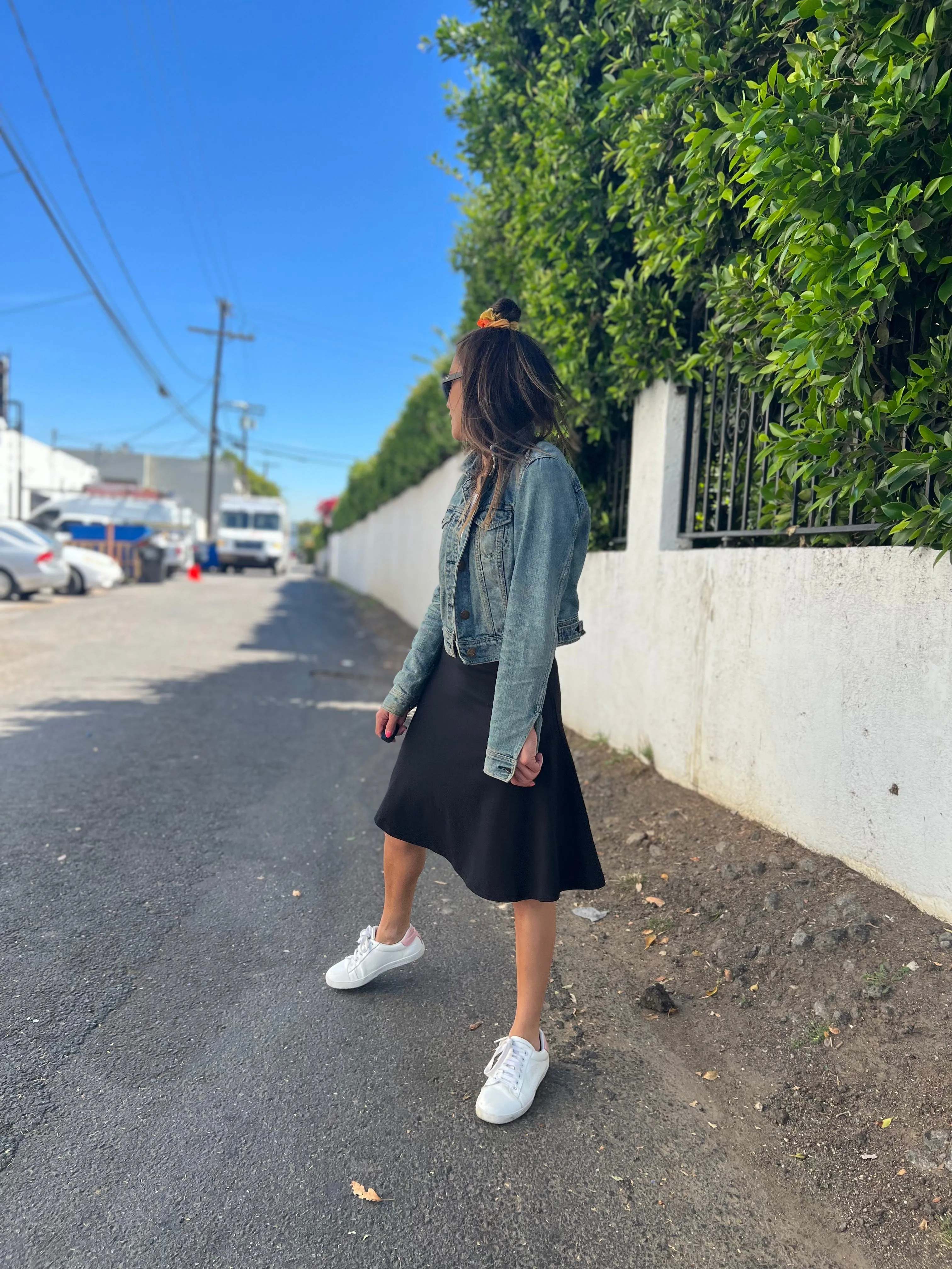 Cozy Tones Simple Layer MM COTTON FIT N FLARE - BLACK