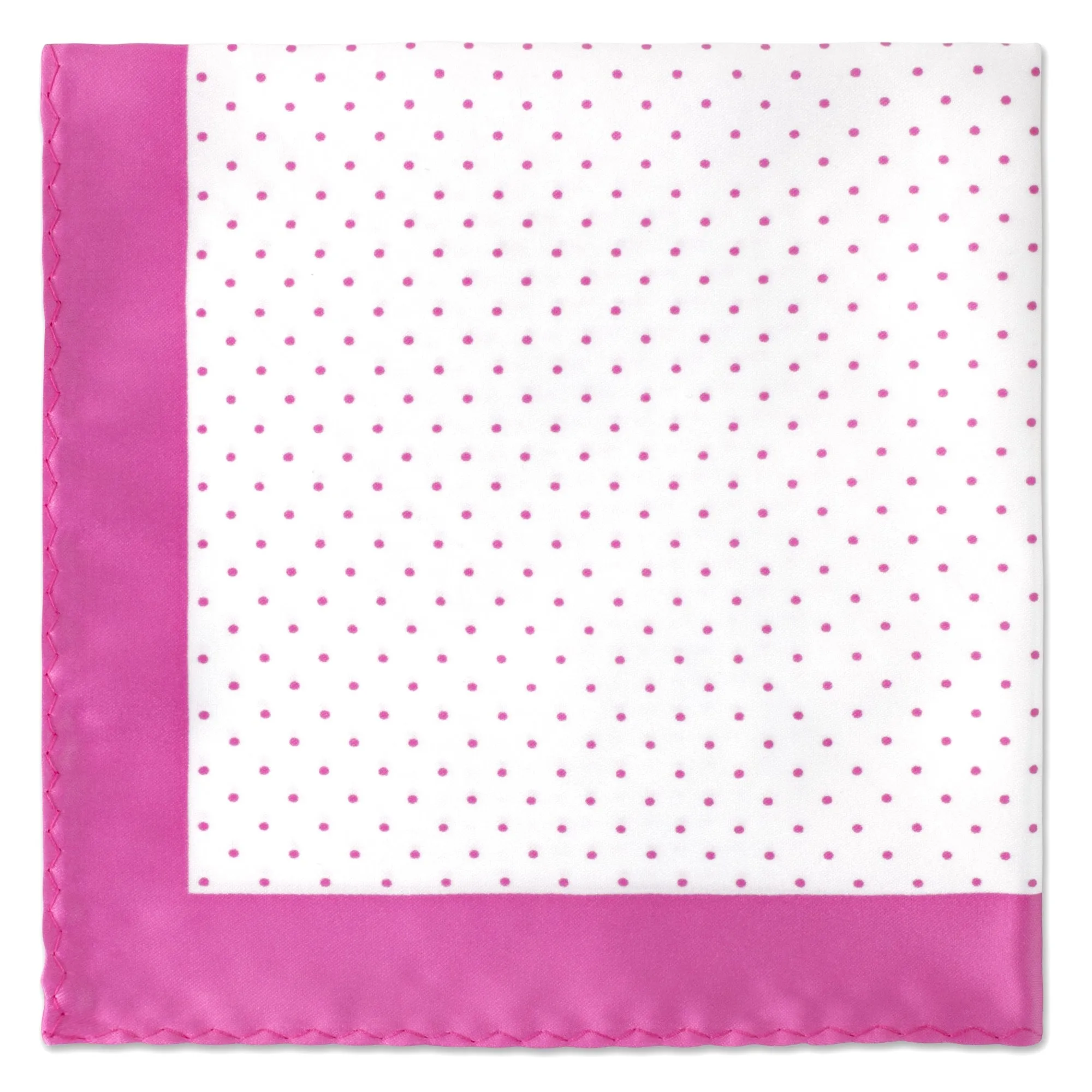 Polka Dot Pocket Square J