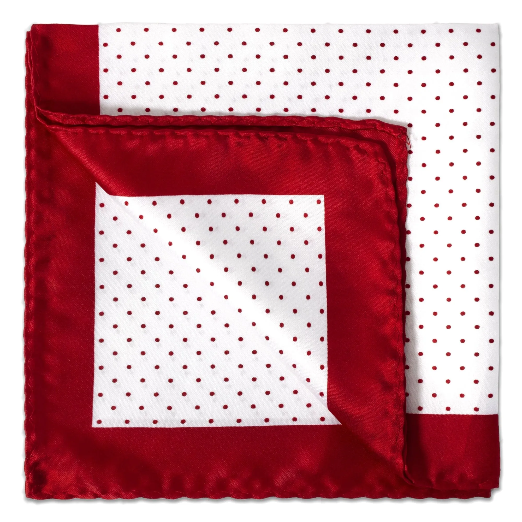 Polka Dot Pocket Square J