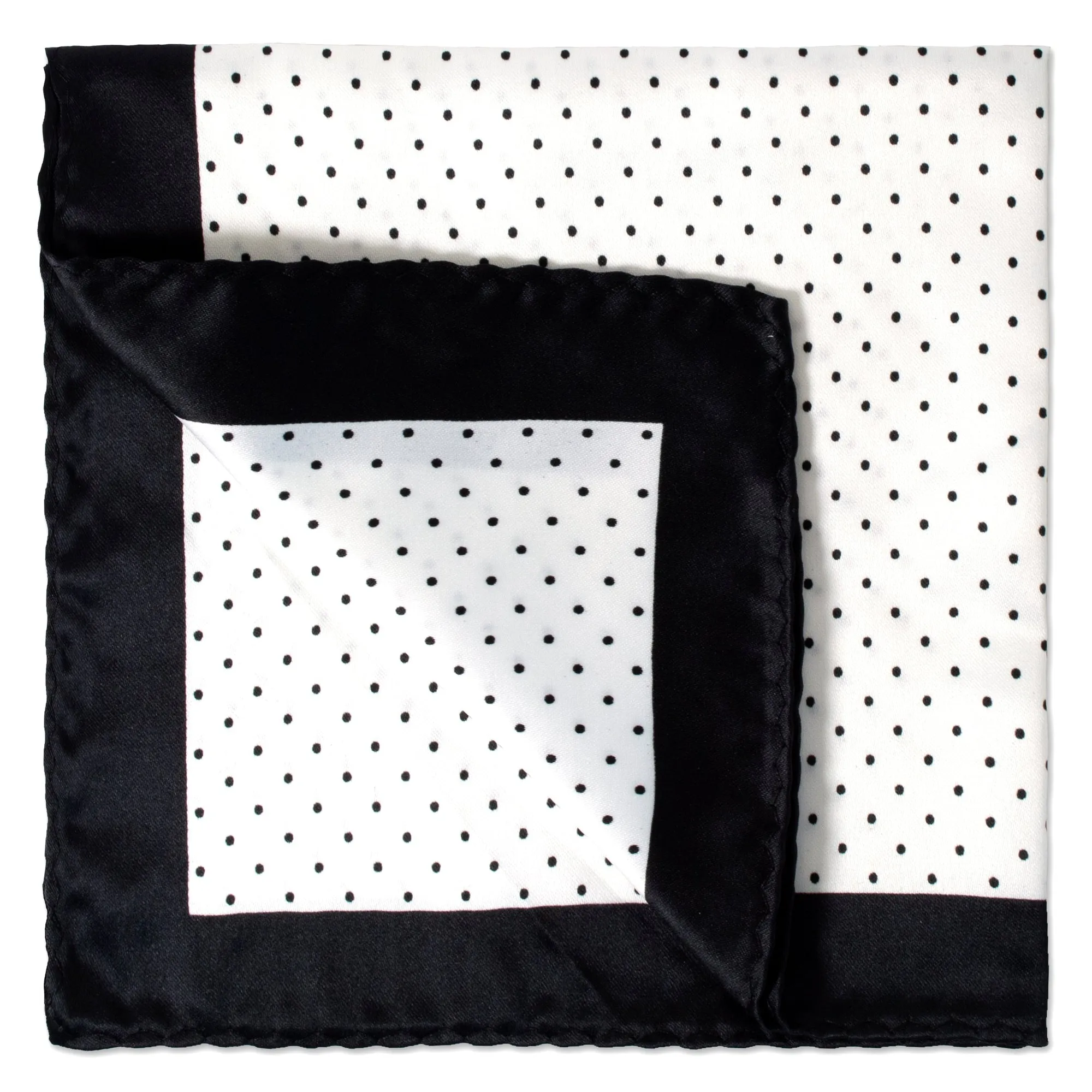 Polka Dot Pocket Square J