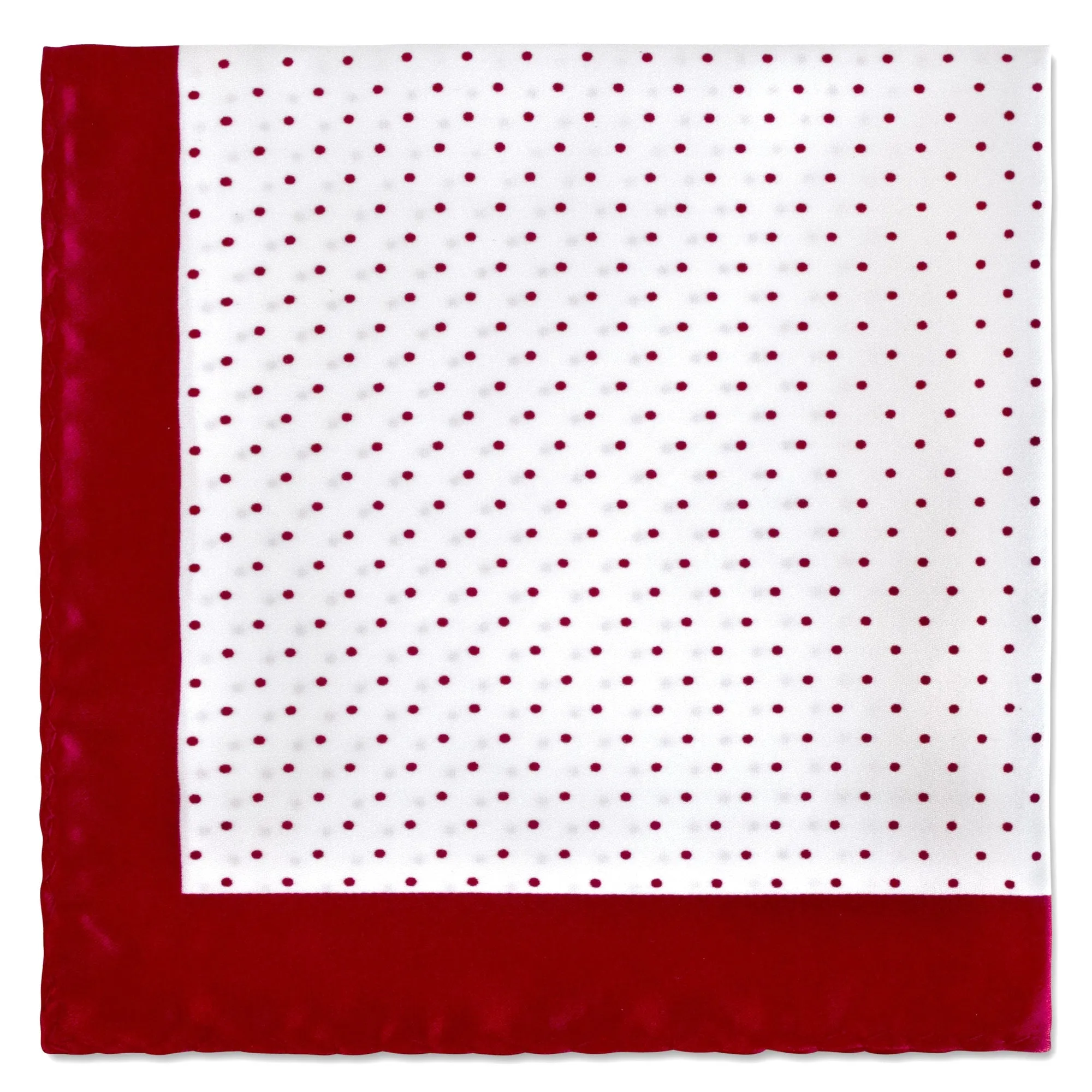Polka Dot Pocket Square J
