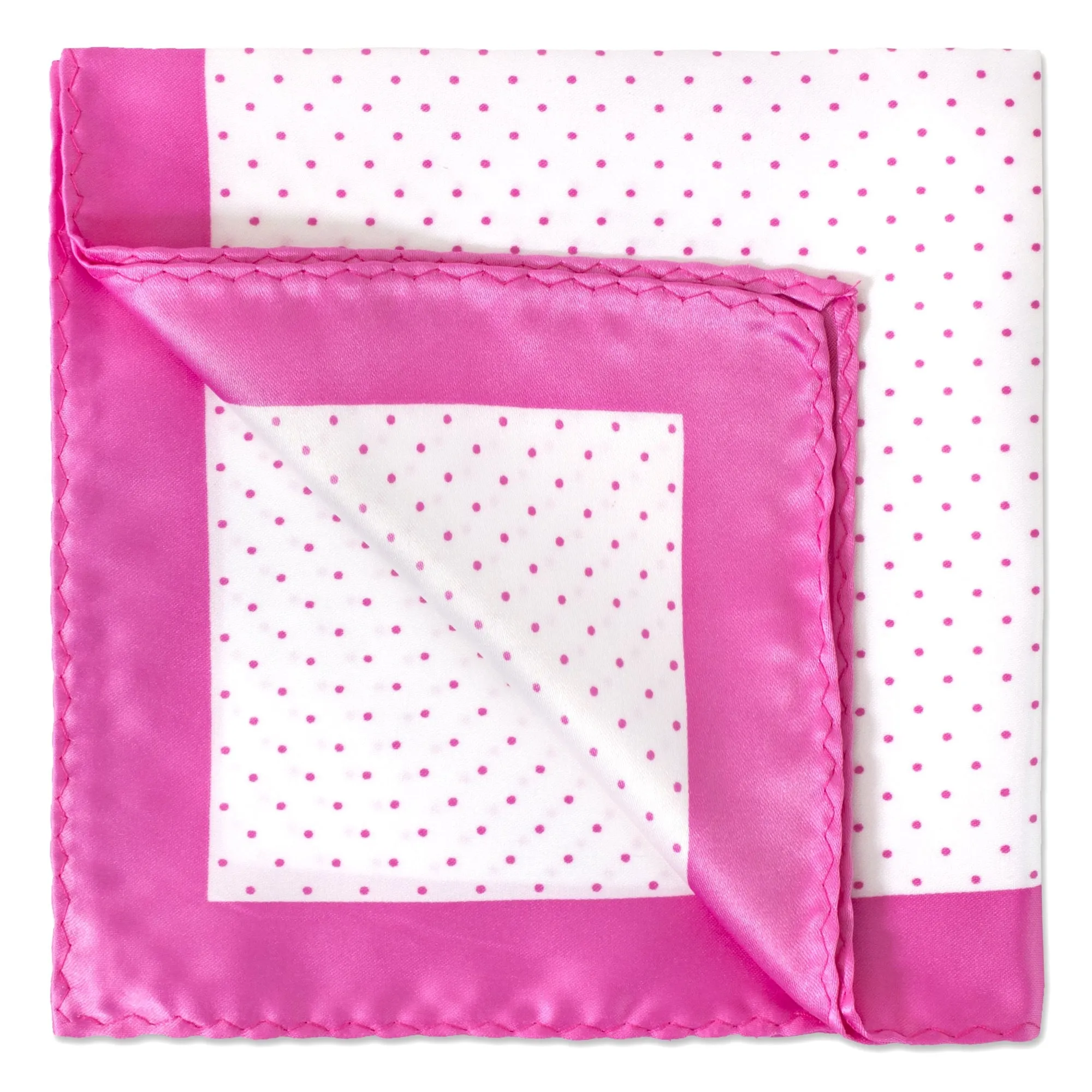 Polka Dot Pocket Square J