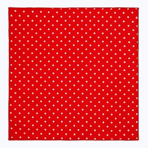 Polka Dots In Red - in Silk PS/108