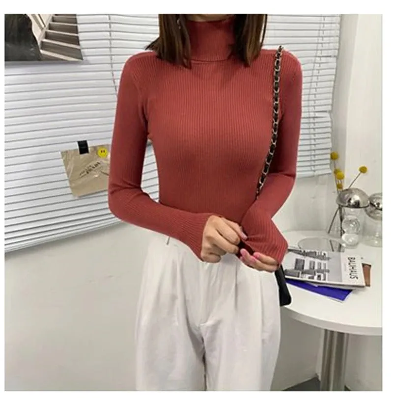 Polo Neck Jumper for Women