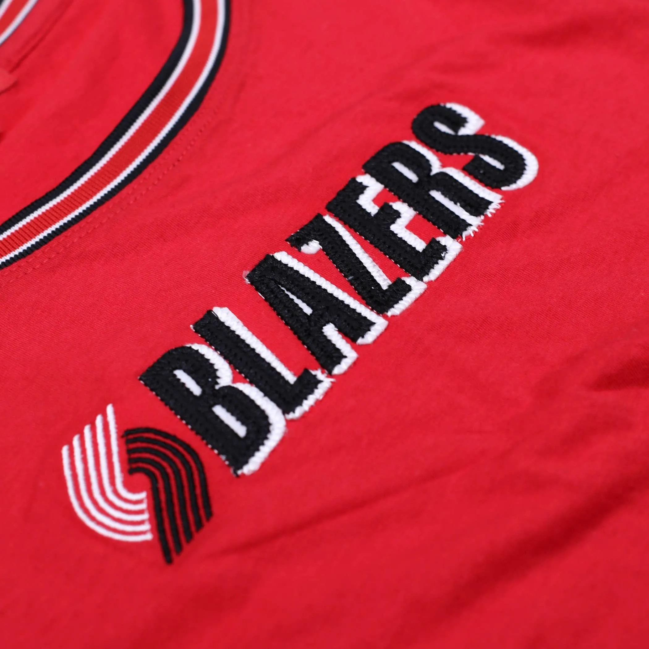 Portland Blazers Mitchell & Ness Portland Trail Blazers Women's Slouchy Tee