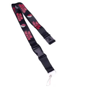 Portland Trail Blazers Black Lanyard
