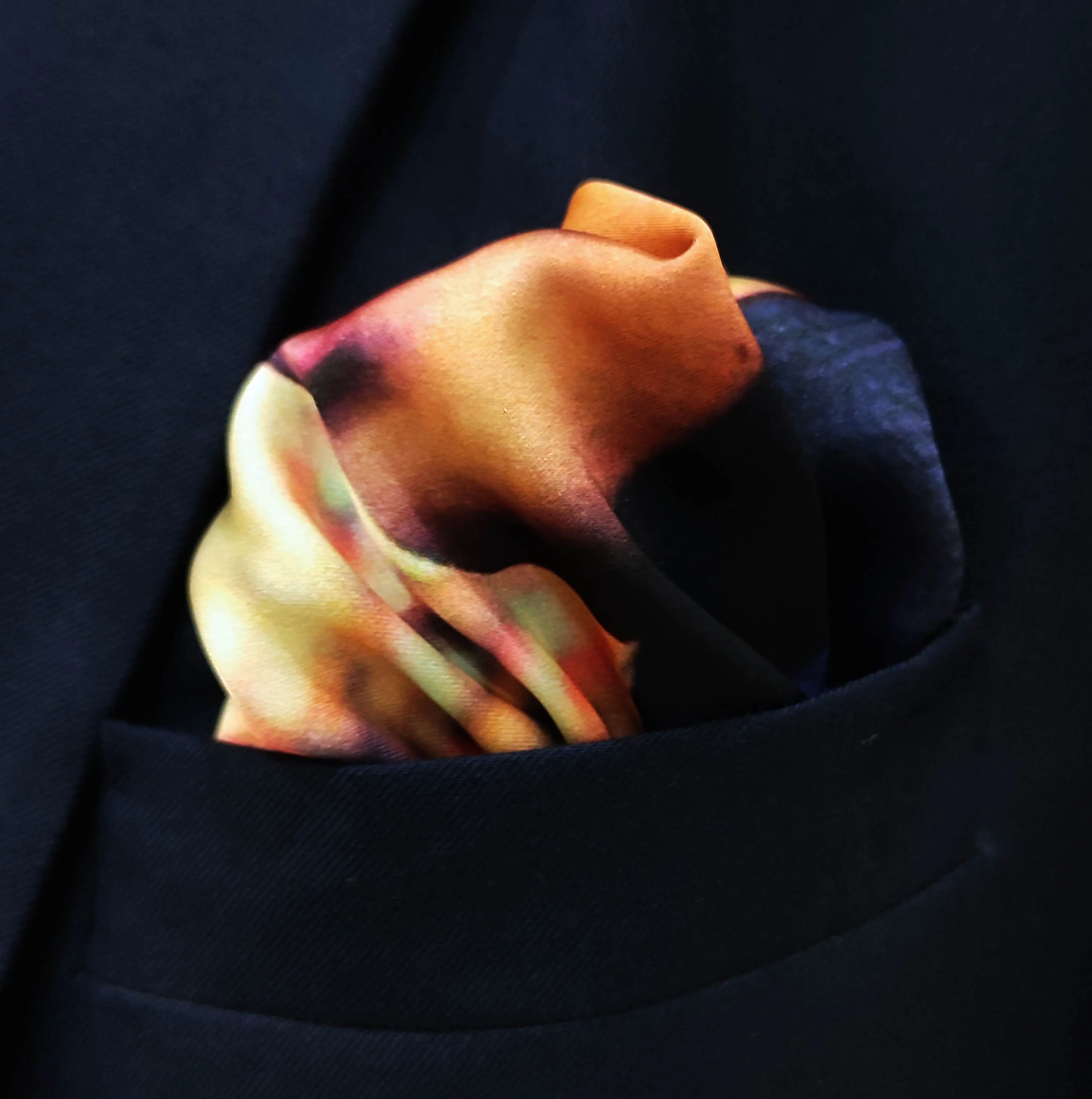 PPP BILAWAL BHUTTO - silk pocket squares