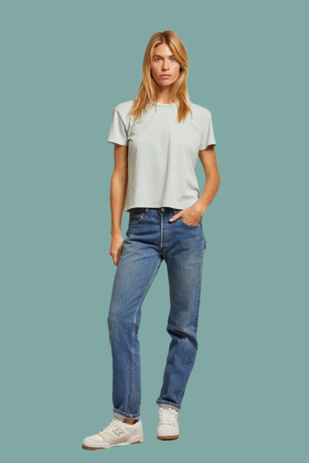 Harley Boxy Crew Tee Soft Touch