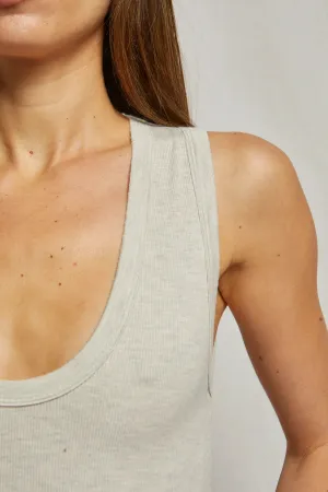 Jordan U Neck Tank Heat Regulating Fabric High Neck Design