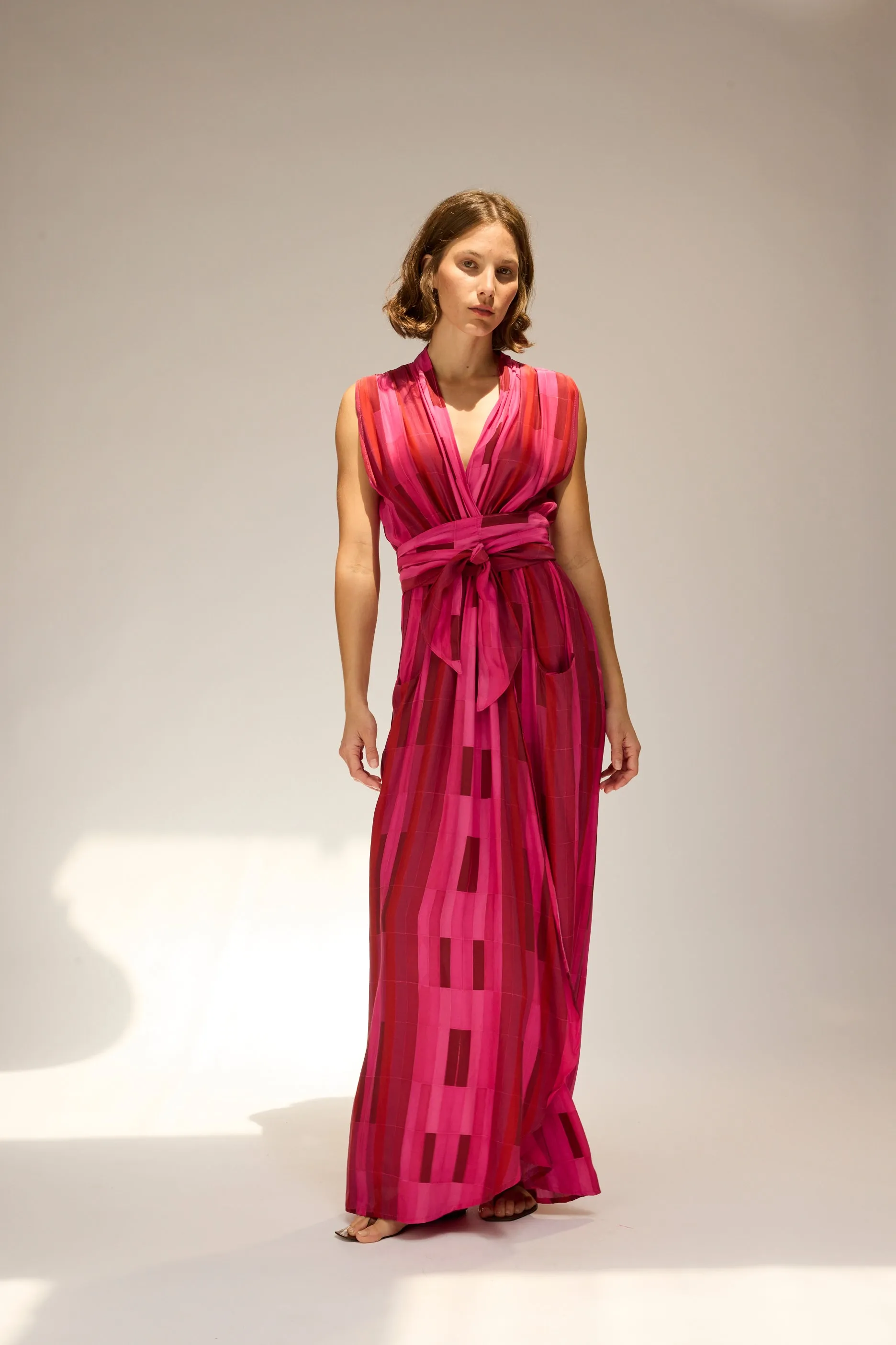 Pastel-Tone NICO SLEEVELESS MAXI