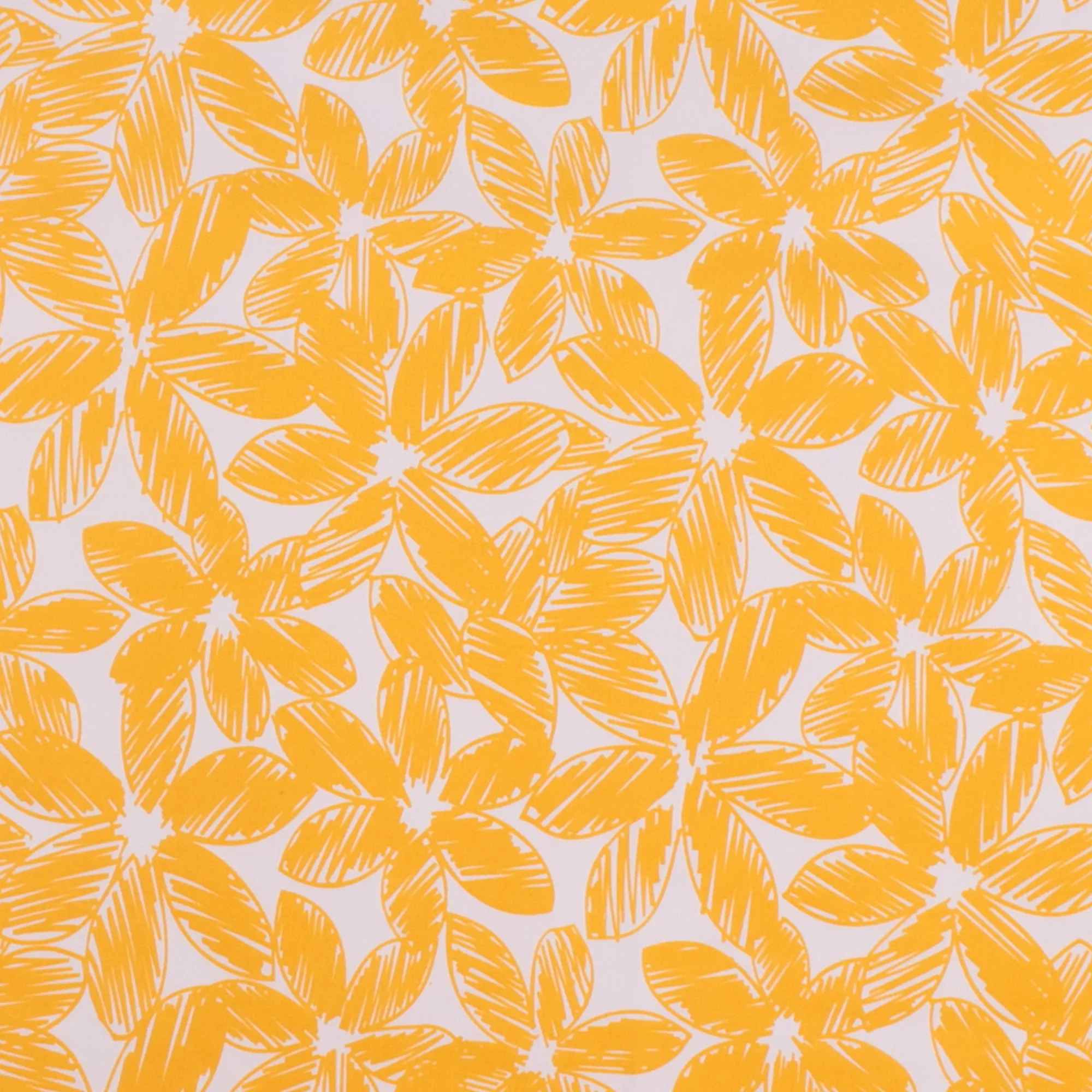 Printed Stretch Sateen - SANDY - 006 - Yellow