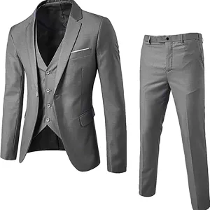 Prom Suits for Mens Tuxedo Suits Set Classic Black Slim Fit 2 Piece Wedding Big and Tall Blue Suit for Mens Blazers