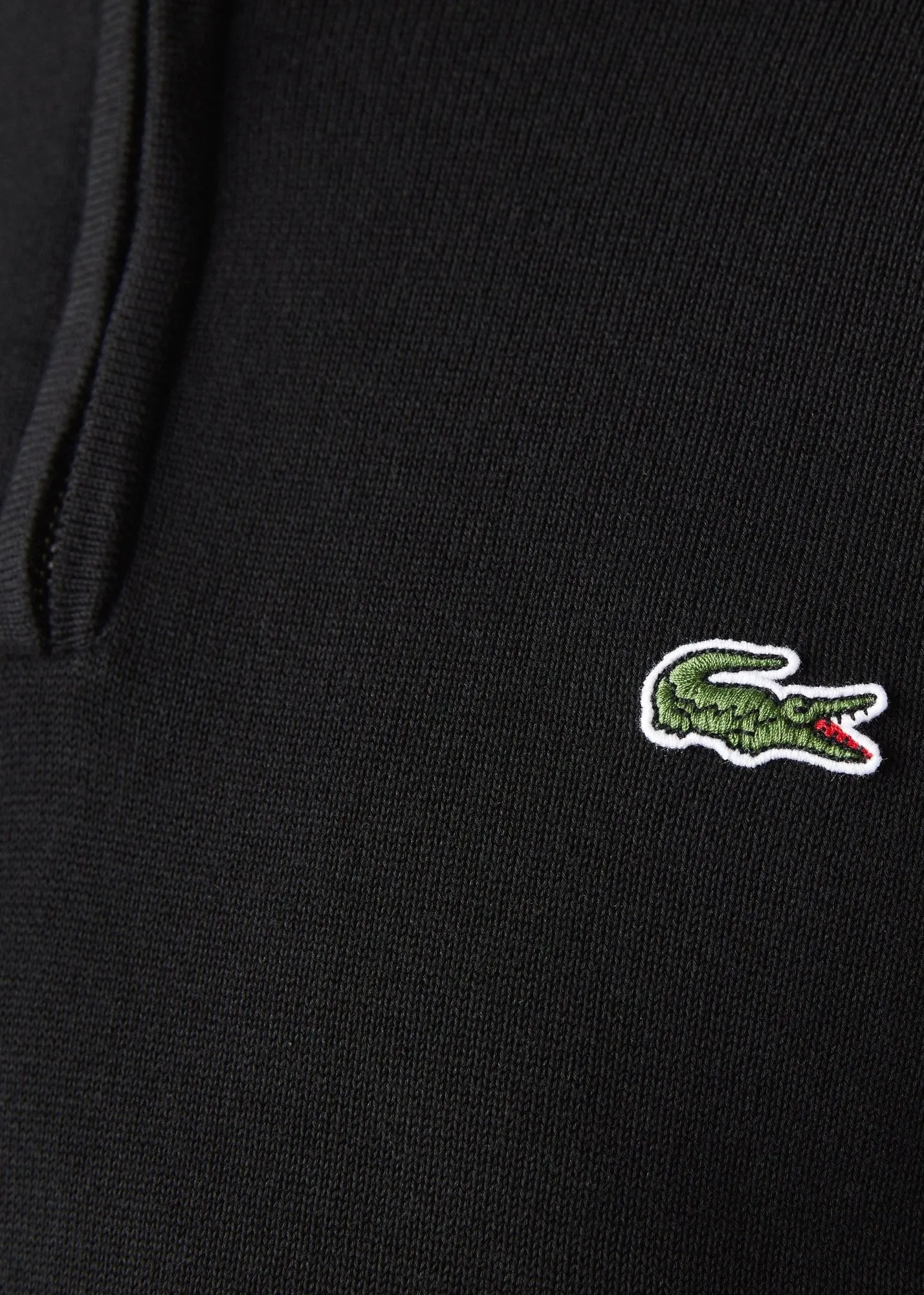 Pull camionneur Lacoste noir