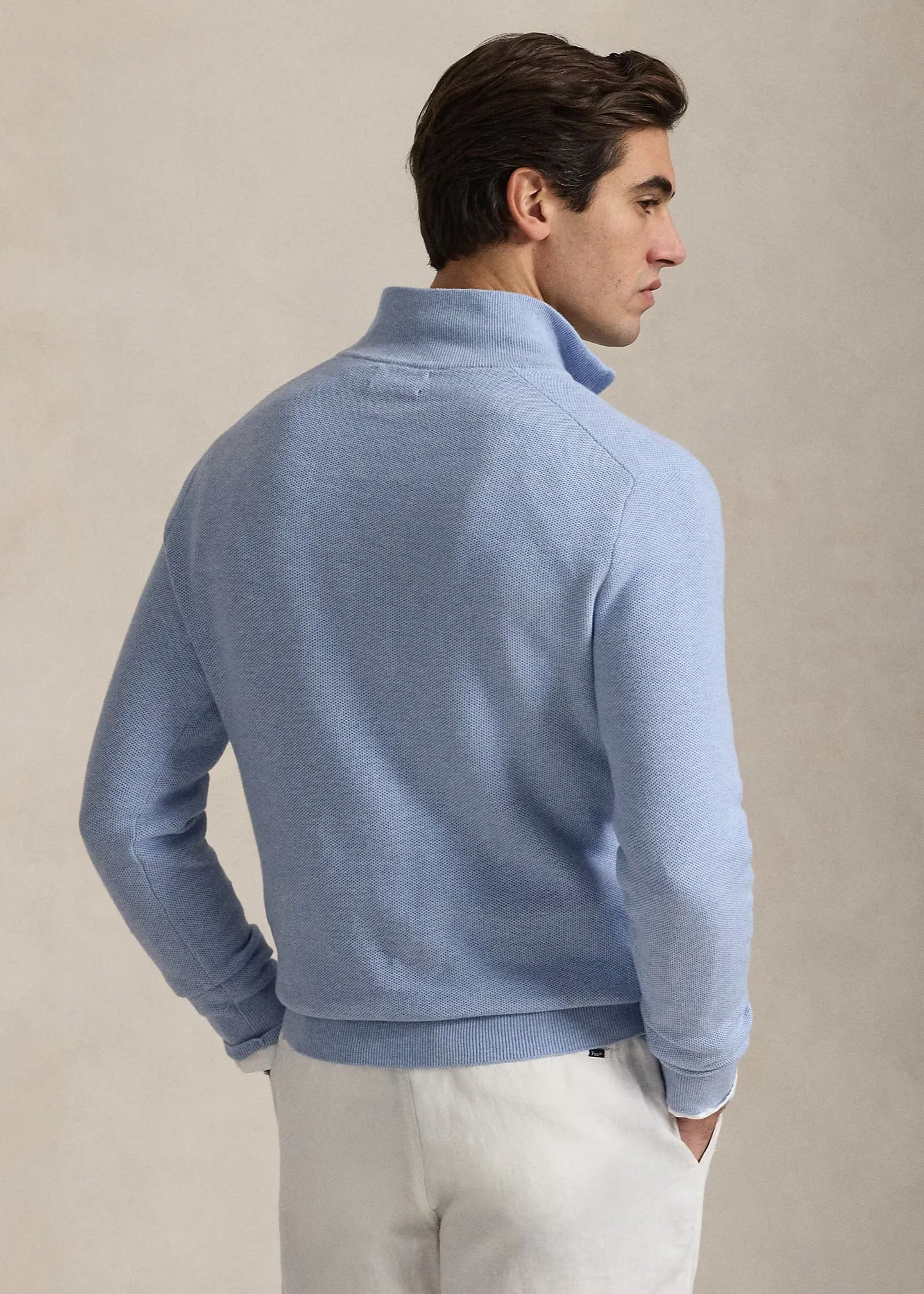Pull camionneur Ralph Lauren bleu
