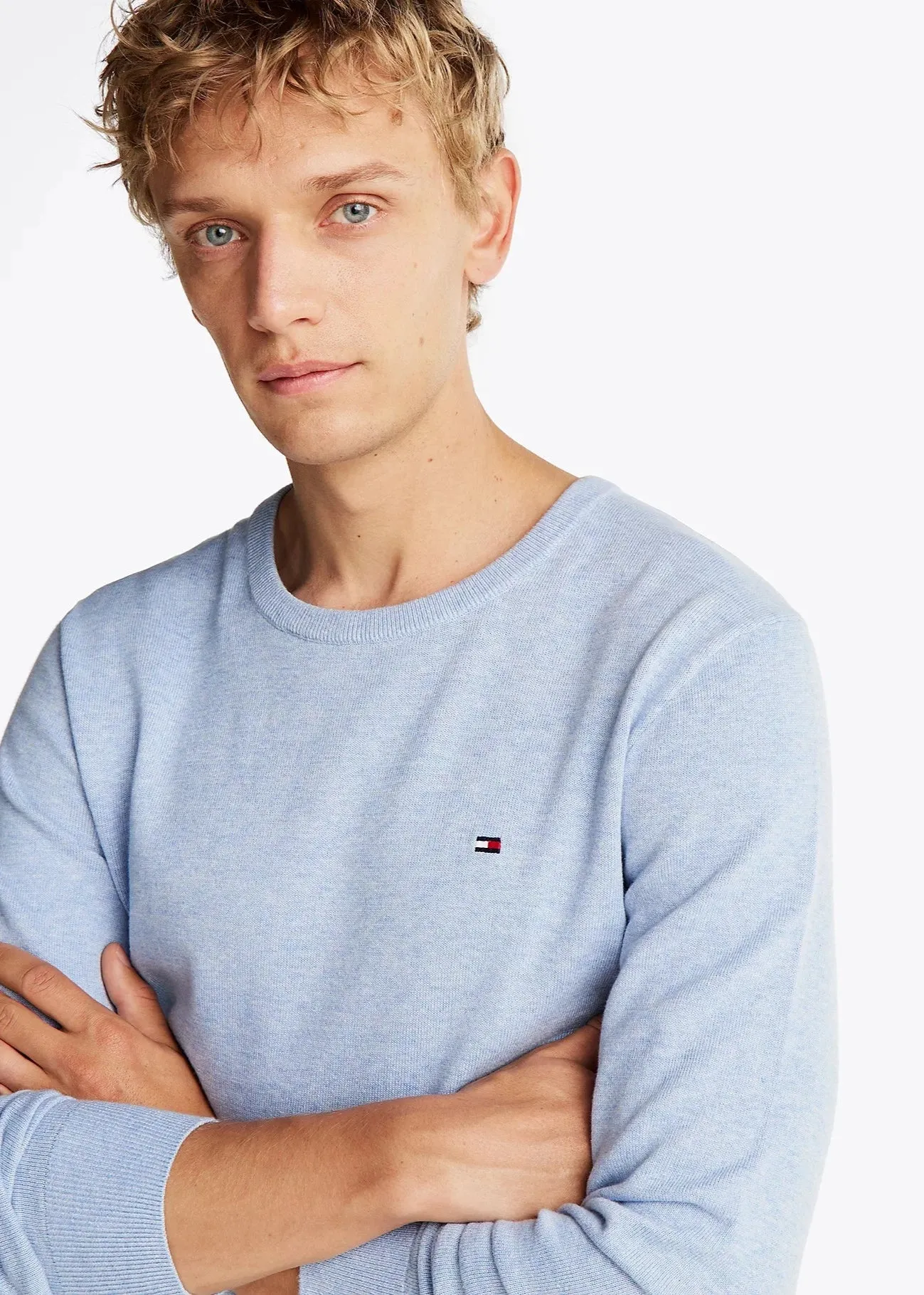 Pull Tommy Hilfiger bleu