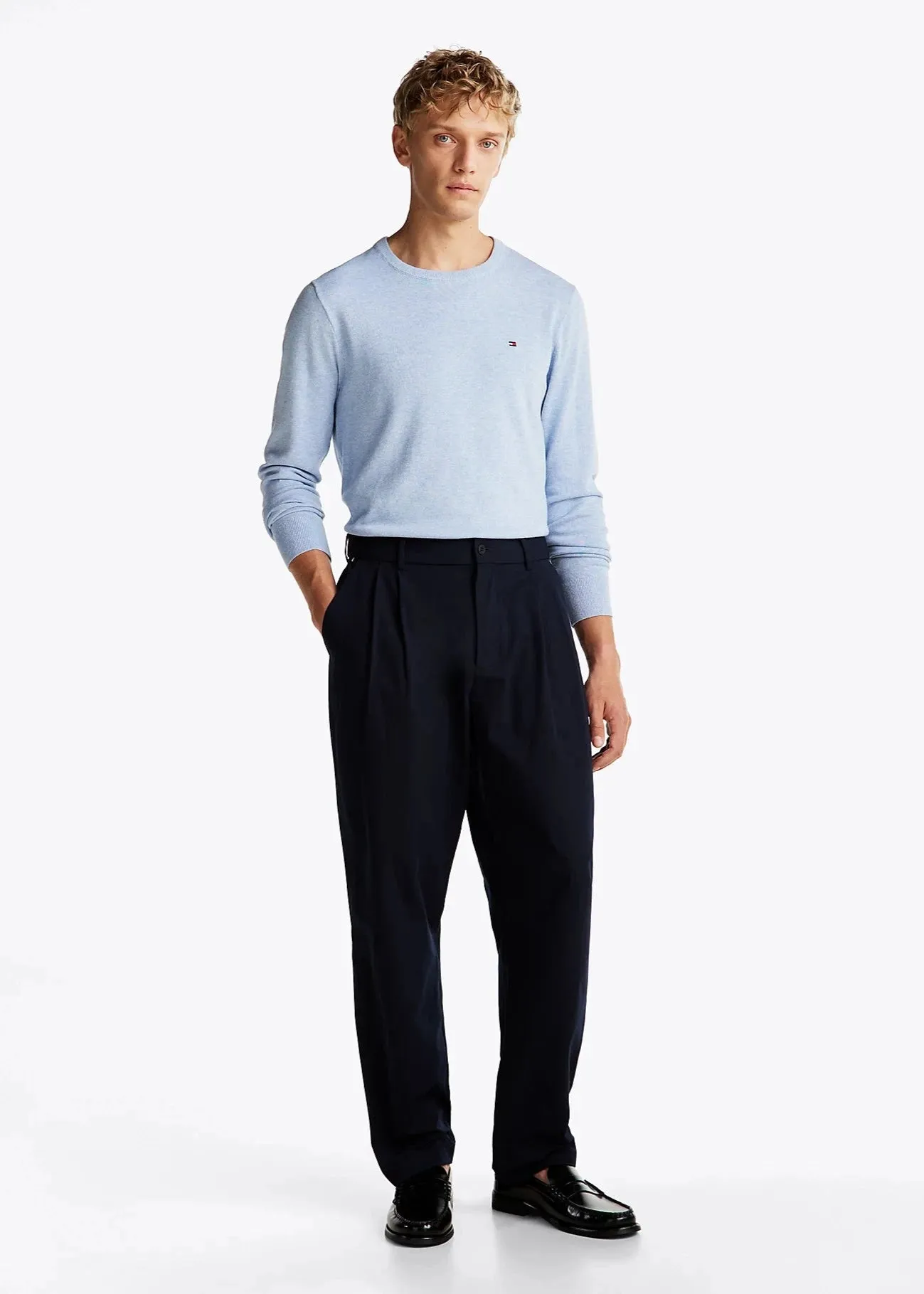 Pull Tommy Hilfiger bleu