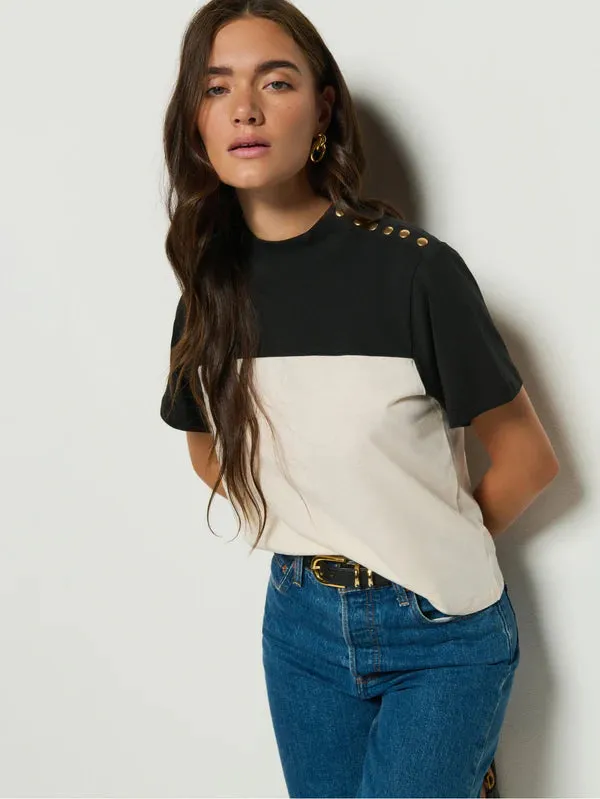 Breathable Cotton Fabric AllDay Comfort Yvette Shirt