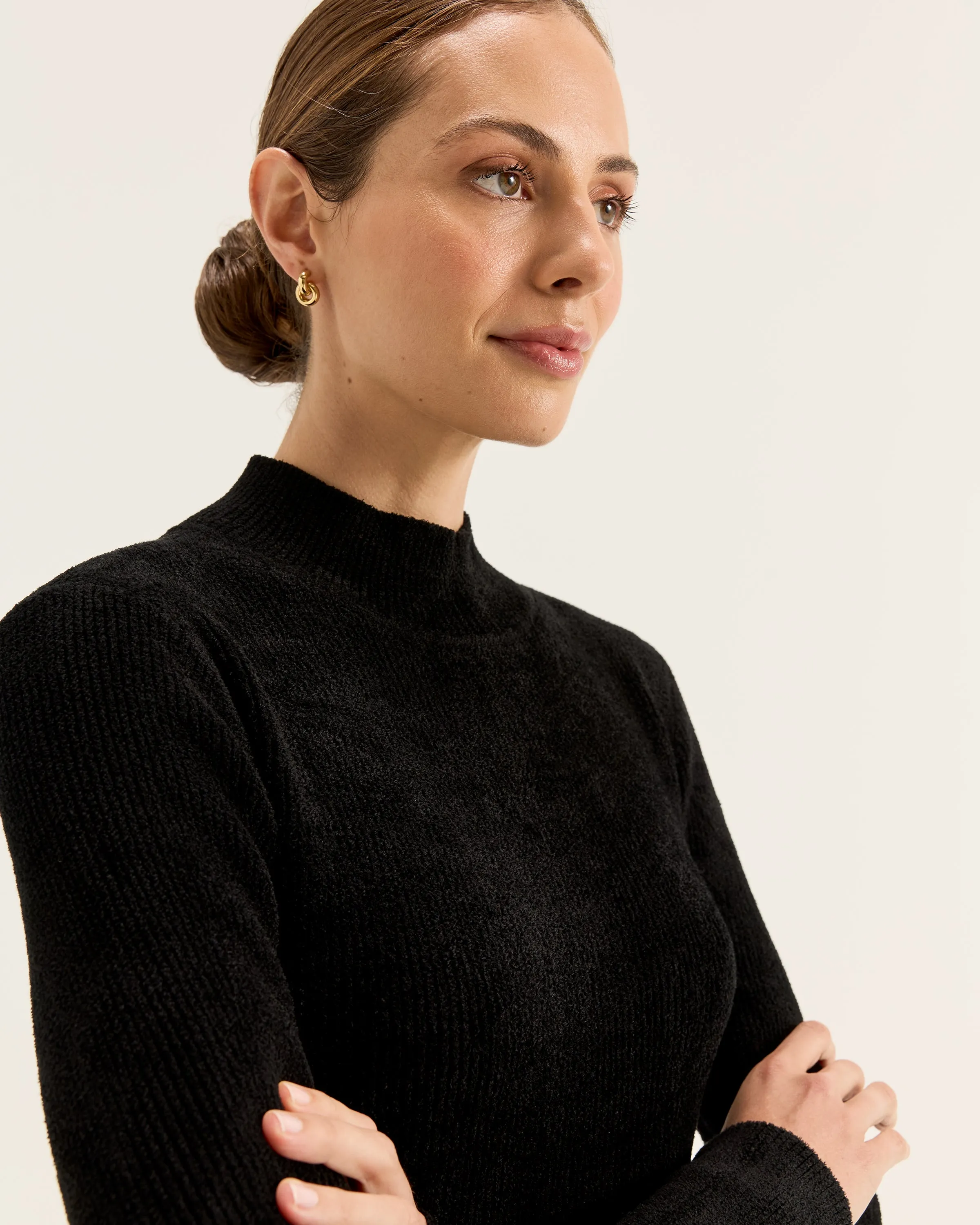 Ribbed Trim Lafayette Jumper