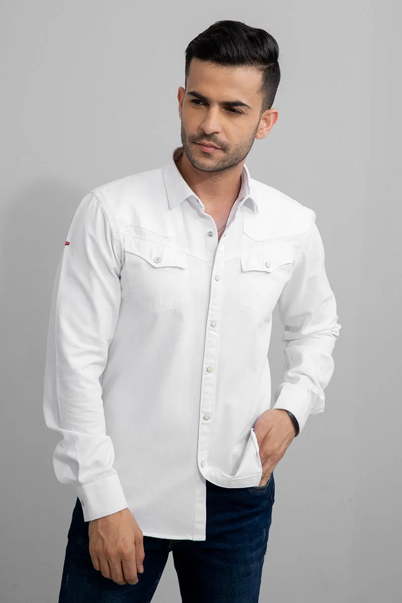 Quintuple White Shirt