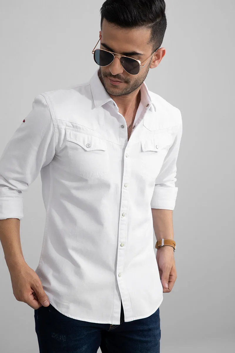 Quintuple White Shirt
