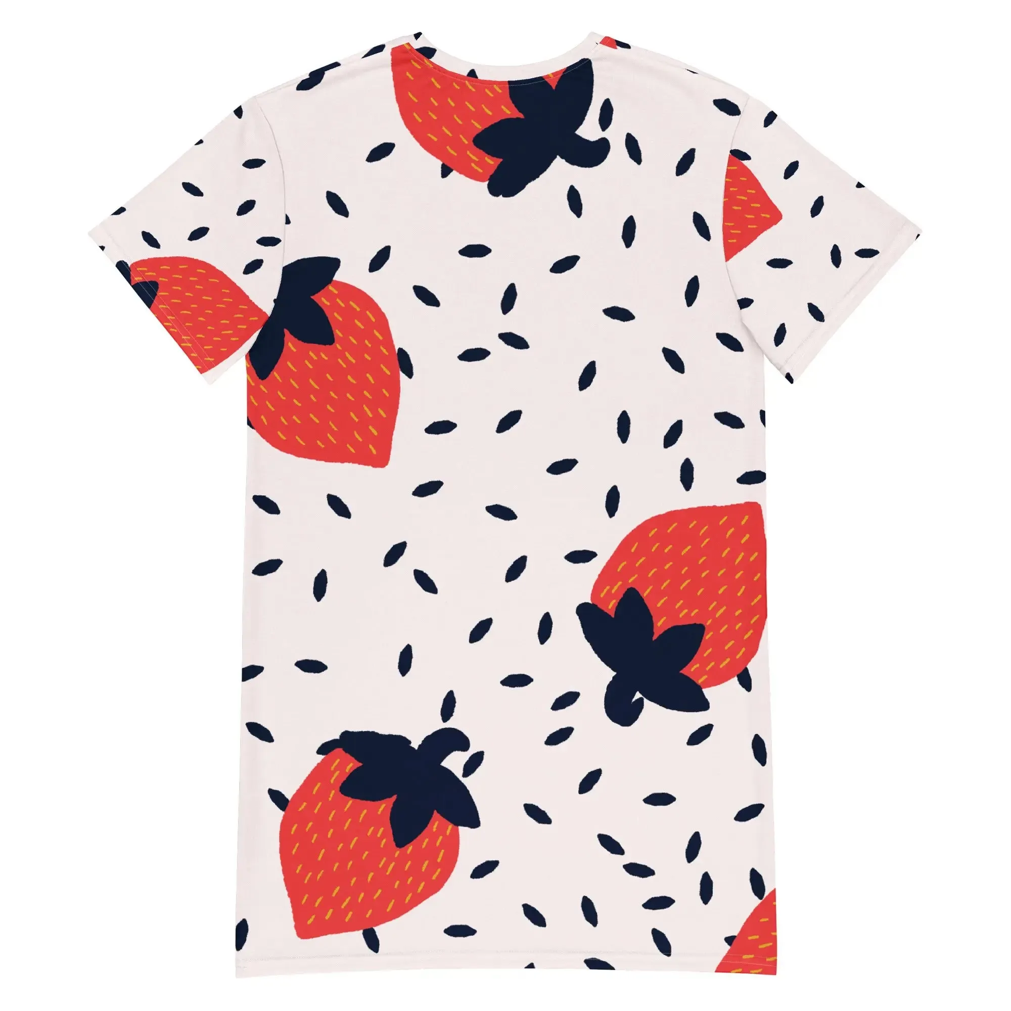 "Mothers' Day" Collection - Strawberry T- Shirt Dress